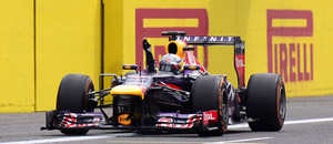 Vettel, Alonso y Webber el podio del GP de Italia, Maldonado 14