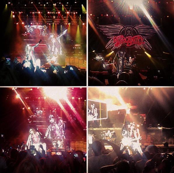 La banda rockera Aerosmith estremece al Poliedro (Fotos)