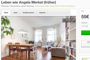 Alquilan el apartamento de la “estudiante” Merkel (Foto)