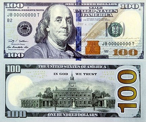 Este es el nuevo billete de 100 dólares que pocos venezolanos podrán conocer