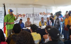 Capriles anunció la inclusión de cultores y sus familiares al programa a Su Salud Miranda