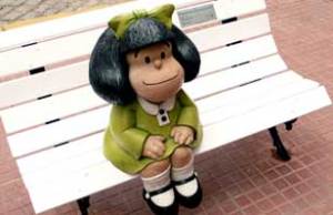 Mafalda se une a festival “Santiago a Mil” con exposición sobre obra de Quino