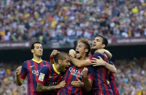 Con goles de Neymar y Alexis, el equipo catalán superó al Real Madrid