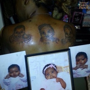 Lo pensarás dos veces antes de tatuarte la cara de tu bebé (con mi arte tengo)
