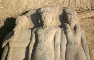 Hallan una estatua de Ramsés II con más de 3 mil años (Fotos)