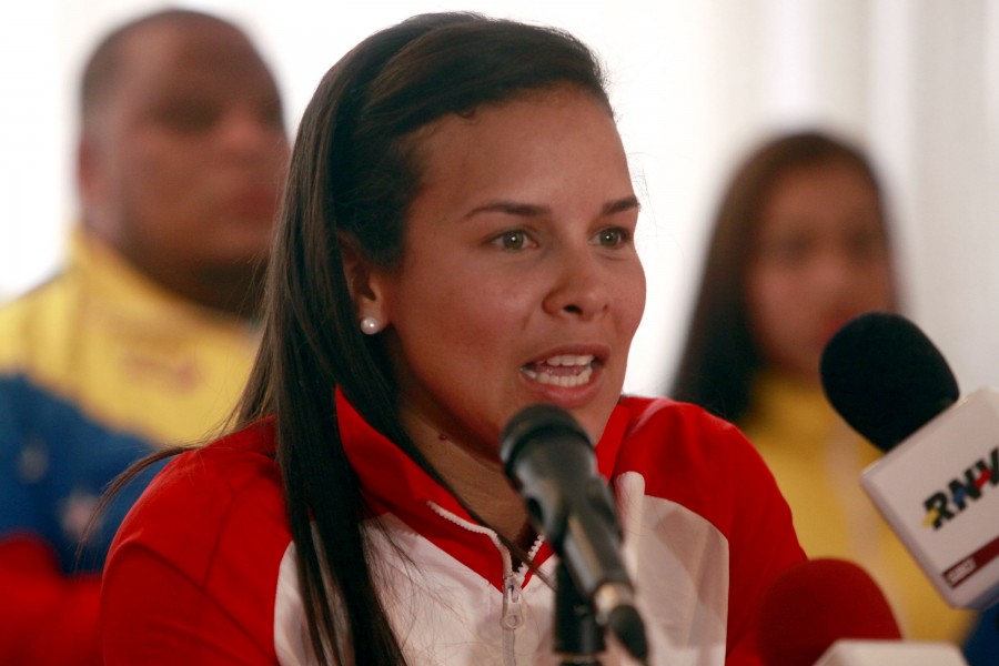 Juró lealtad al chavismo y ahora llora por sanciones: Alejandra Benitez ve lejos sus quintos juegos olímpicos (FOTO)