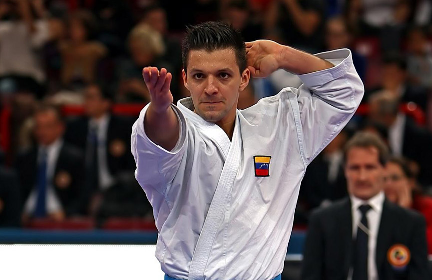 Antonio Díaz afronta Open de Alemania previo al Campeonato Mundial de Karate