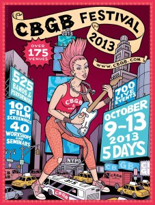 Greasy Grapes tocará en vivo en el CBGB Music and Film Festival 2013 en New York