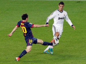 Así se burló Messi de Cristiano Ronaldo en el Clásico (Video)