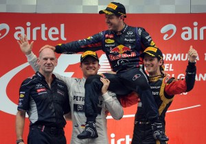 Vettel se corona tetracampeón mundial con un triunfo en GP de la India