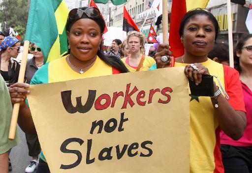 Trabajadoras domésticas de todo el mundo piden aprobar leyes que las defiendan
