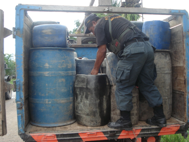GNB retiene más de 22.000 litros de combustible en Monagas