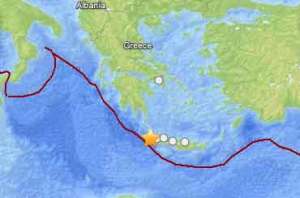 Sismo de magnitud 6.2 en Creta causa daños