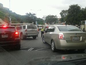 Transportistas cerraron acceso a Palo Verde (Fotos)