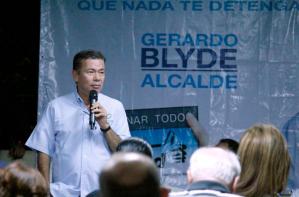 Blyde denunció ventajismo oficial en campaña del 8D