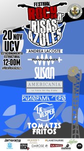 La UCV Caracas rockeará con el Festival Rock N’ Risas Azules 2013