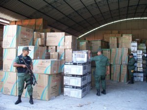 Decomisan más de 10 mil electrodomésticos en tres depósitos del Táchira