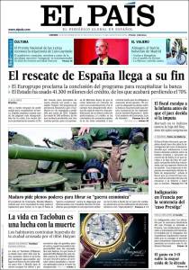 Maduro y sus superpoderes en la portada de El País de España