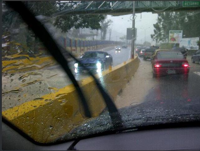 Así está la Panamericana por la fuerte lluvia (Foto)
