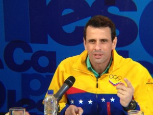 Capriles se desmarca de quienes llaman a la calle para salir del Gobierno