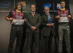 Intel y FC Barcelona anuncian acuerdo de patrocinio