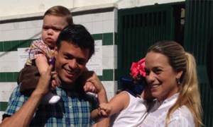 Leopoldo López votó junto a su familia (Fotos)