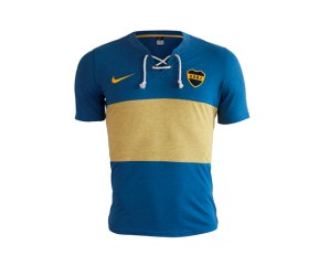 Nike celebra los 100 años de la franja amarilla de la camisa del Boca Juniors