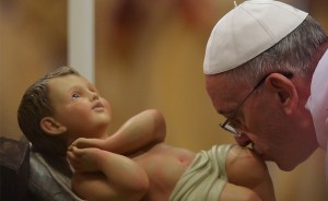 La primera Misa de Gallo del papa Francisco (Fotos)