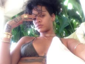 Rihanna  al natural (Foto)