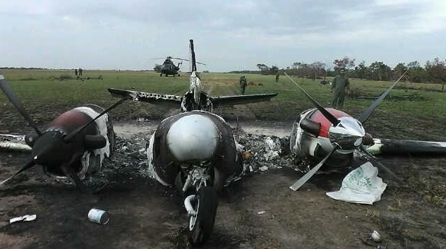 FAN interceptó aeronave en Apure (Fotos + Video)