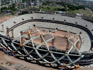 Un muerto deja accidente en estadio del Mundial Brasil 2014