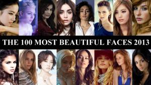 Estos son los 100 rostros más hermosos del 2013