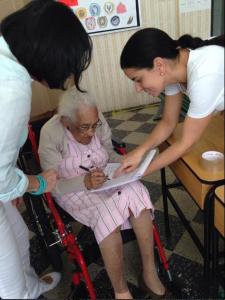 Venezolana de 105 años sale a votar (Foto)