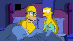 Homero Simpson bromea con los “Google Glass”