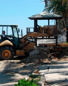 En playa El Agua no permitirán edificar nuevas estructuras