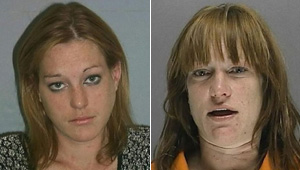 Diez años de drogas y 23 arrestos… el rostro de una mujer de 34 (FOTOS)
