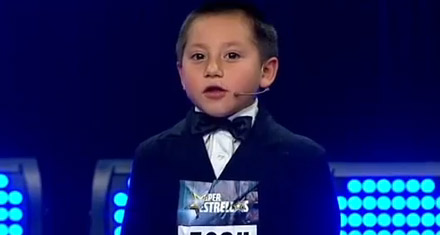 Este pequeño conquistó al jurado de “Superestrellas” (Video)
