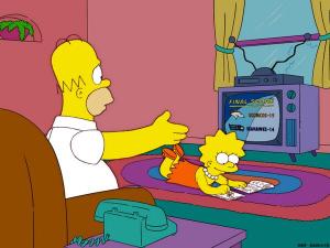 Los Simpson pronosticaron el Super Bowl 2014…hace nueve años (Foto)