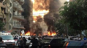 Al menos cuatro muertos deja una explosión con coche bomba en Beirut (Fotos)