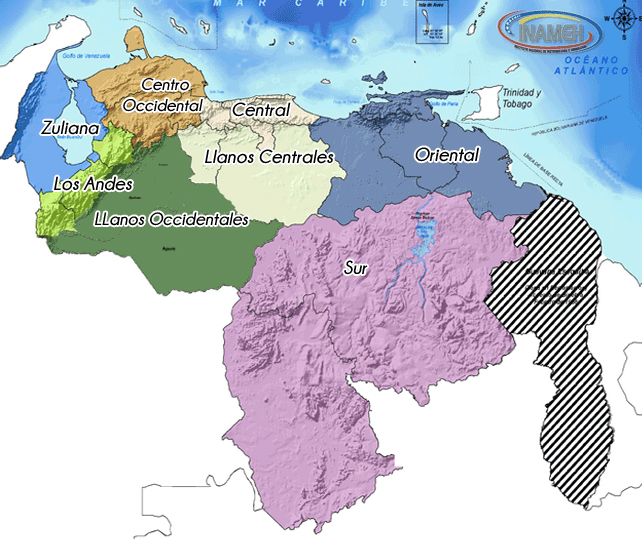Lluvias dispersas en regiones Sur, Andes y Zuliana