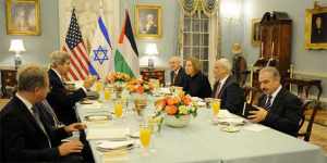 Palestinos e israelíes avanzan en acuerdo de paz