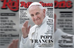 Francisco es el primer pontífice en la portada de Rolling Stone