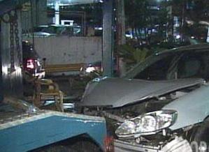 Choque de cinco vehículos en la autopista Francisco Fajardo