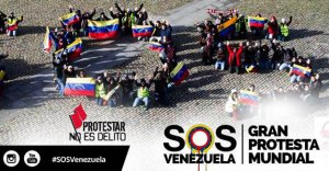 Más de 100 ciudades del mundo harán SOS humanos por Venezuela