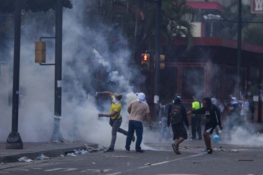 PROTESTAS EN VENEZUELA