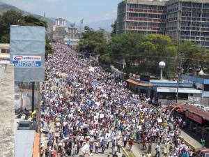 Esta es la multitudinaria concentración en Mérida (Fotos)