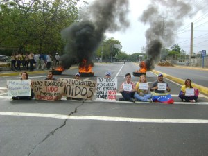Estudiantes del Zulia exigen liberación de compañeros detenidos en Táchira