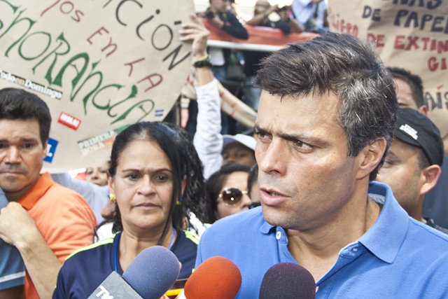 Leopoldo López: Sin prensa libre no puede haber democracia