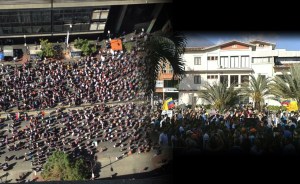 Un millar de estudiantes volvió a la calle; oficialismo prepara “marcha antifascista”
