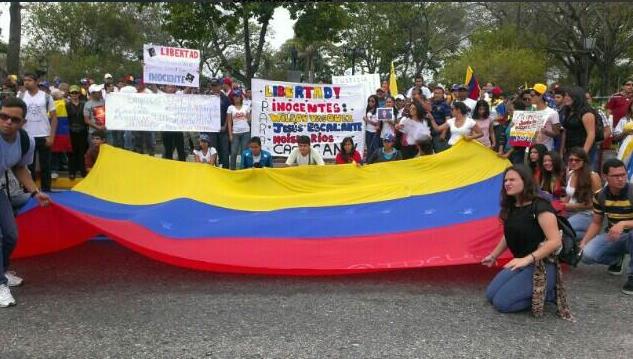 Jóvenes se preparan para marchar en Barquisimeto (Foto)